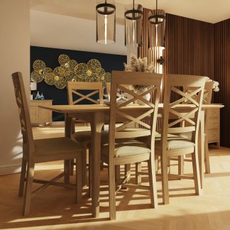 Main Image For A 1.2M Extending Dining Table
